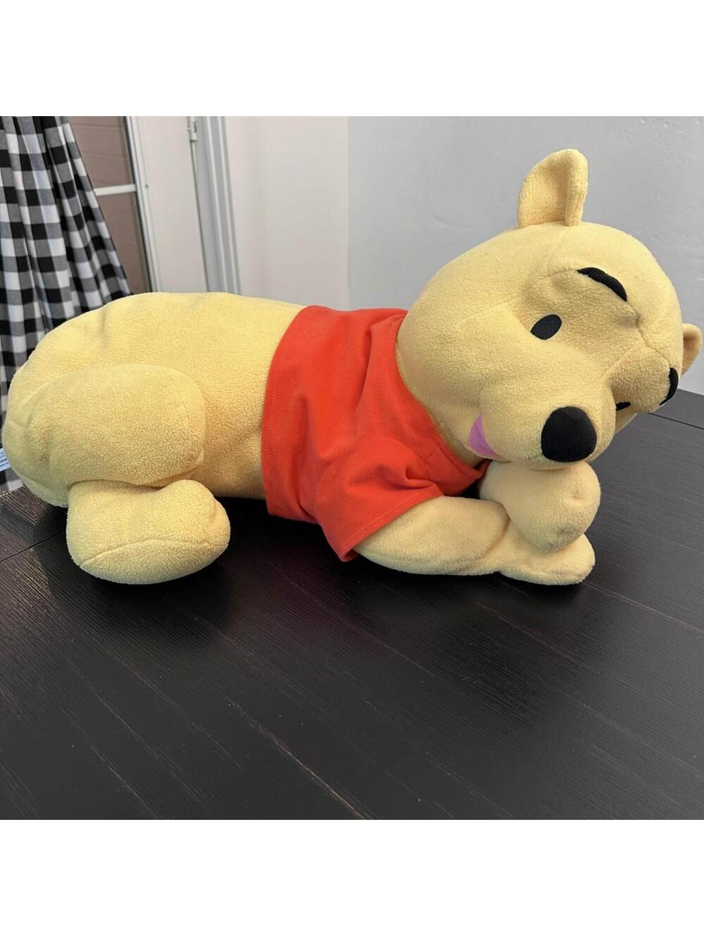 Vintage 2001 Fisher Price Winnie The Pooh Lounging Large Plush EUC